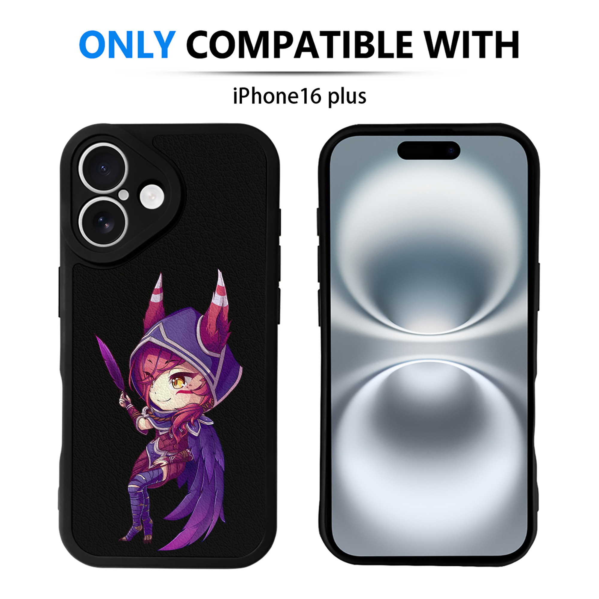 リーグ・オブ・レジェンド League of Legends LOL 【iPhone 16シリーズ対応】シリコンスマホケース（レザー調） 材質：シリコン